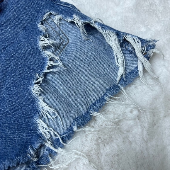 Distressed Shorts - TOPSHOP - Picture 6 of 6